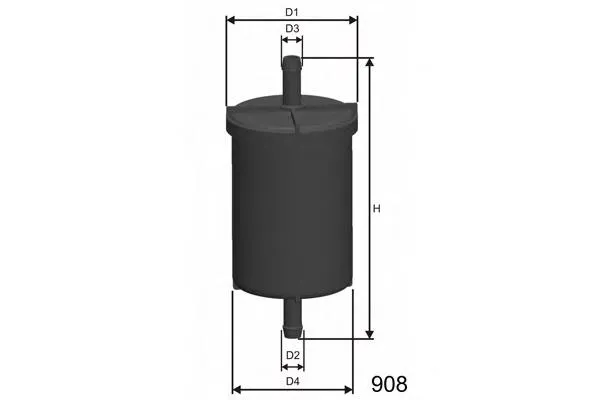 Filtr paliwa E562 Misfat