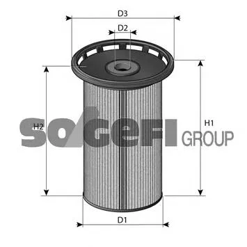 Filtr paliwa C11497ECO Fram