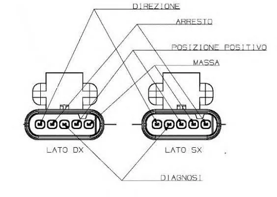 Lampa zespolona tylna lewa 6611946LUER Depo/Loro/Abakus