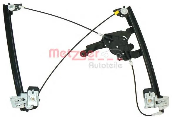 Mechanizm podnoszenia szyby drzwi przednich prawych 111258755 Hans Pries (Topran)
