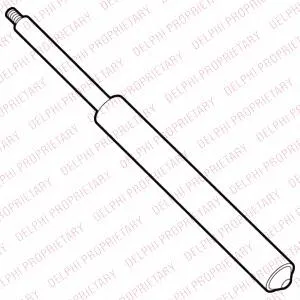 Amortyzator przedni D2255618 Delphi
