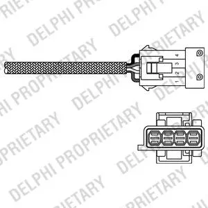 Sonda lambda czujnik tlenu po katalizatorze 258006185 Bosch