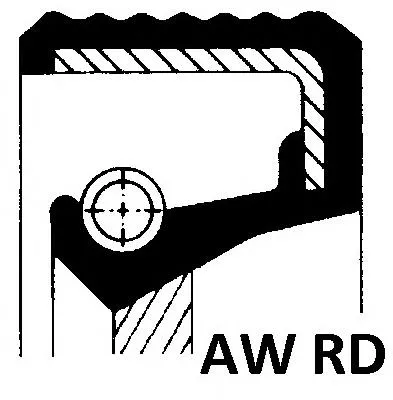 Uszczelniacz automatycznej/mechanicznej slrzyni biegów (wału wejściowego/sprzęgłowego) 01019483 Corteco