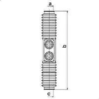 Osłona mechanizmu kierowniczego (maglownicy) 21083401224 Market (OEM)
