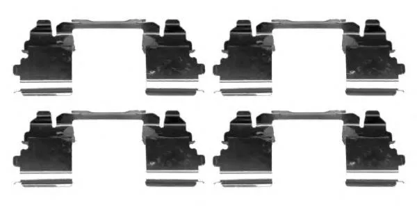 Zestaw naprawczy zacisku hamulcowego przedniego 93162076 Iveco