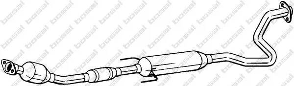 Konwerter-katalizator 090140 Bosal