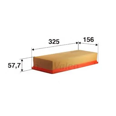 Filtr powietrza 585000 VALEO