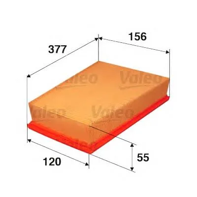 Filtr powietrza 585066 VALEO