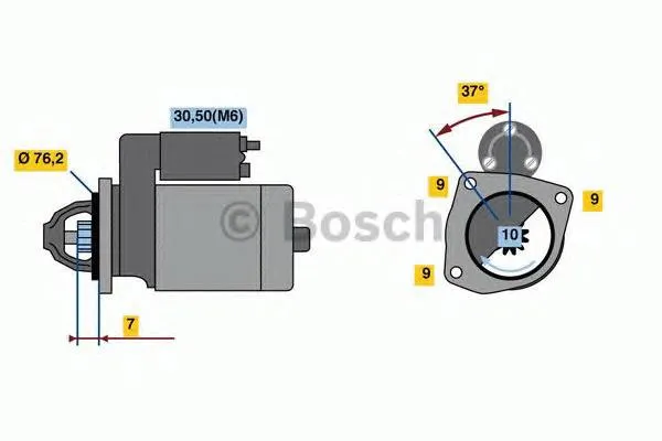 Rozrusznik 0001108421 Fiat/Alfa/Lancia