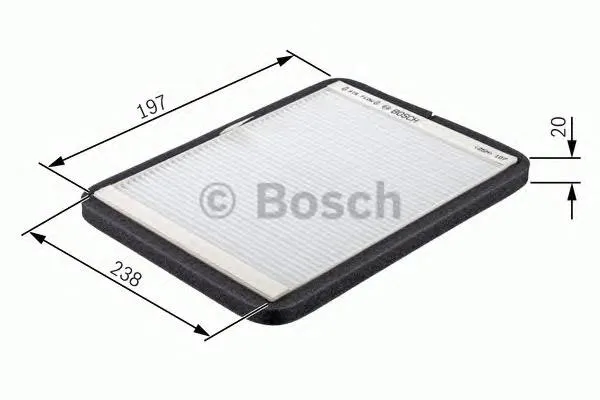 Filtr kabiny 1987432204 Bosch