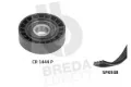 Pasek napędowy mechanizmów, zestaw Lancia Dedra 835