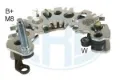Mostek prostowniczy alternatora = Moster diodowy alternatora Citroen Jumpy BS, BT, BY, BZ