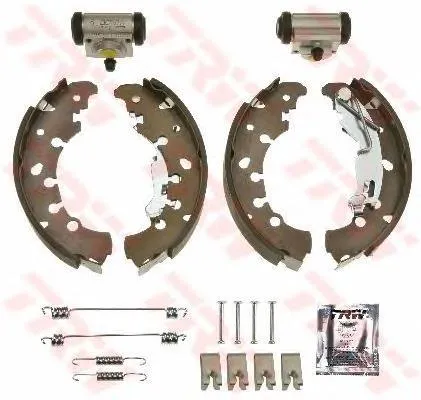 Klocki hamulcowe tylne bębnowe 77364667 Fiat/Alfa/Lancia