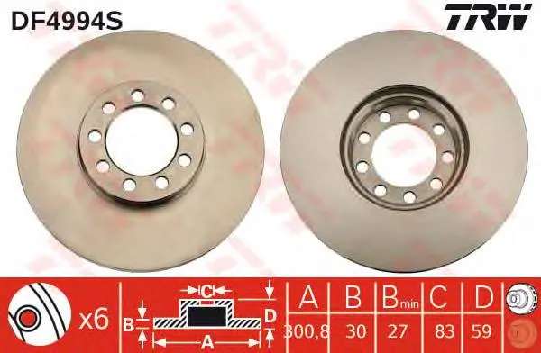 Tarcza hamulcowa przednia 713724 Errevi