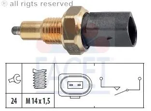 Czujnik włączania światła cofania 01E941521A VAG