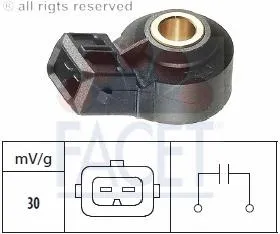 Czujnik stukowy (czujnik spalania stukowego) 9617756080 Peugeot/Citroen