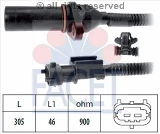 Czujnik położenia wału korbowego KB0520OEM Korea (oem)