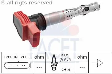 Cewka zapłonowa 06D905115 VAG
