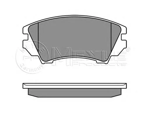 Klocki hamulcowe przednie tarczowe 92230269 General Motors