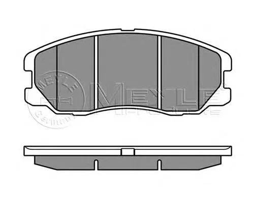 Klocki hamulcowe przednie tarczowe 5520078J01 Suzuki