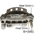 Mostek prostowniczy alternatora = Moster diodowy alternatora Mitsubishi Space Wagon N8, N9
