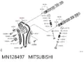 Łańcuch rozrządu Mitsubishi Colt Z3A