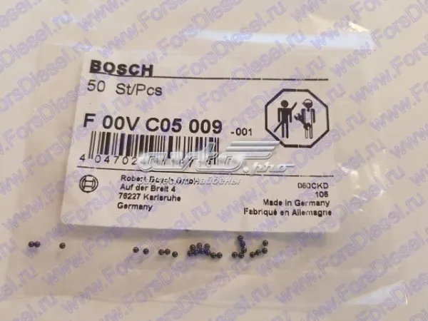 Zestaw naprawczy wtryskiwacza F00VC05009 Bosch