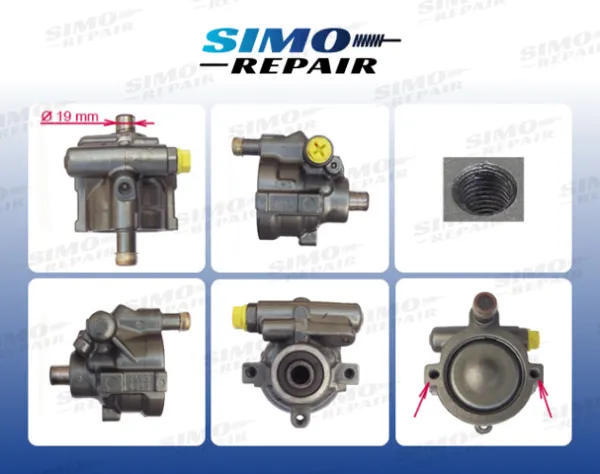 Pompa wspomagania hydraulicznego kierownicy 93861732 General Motors