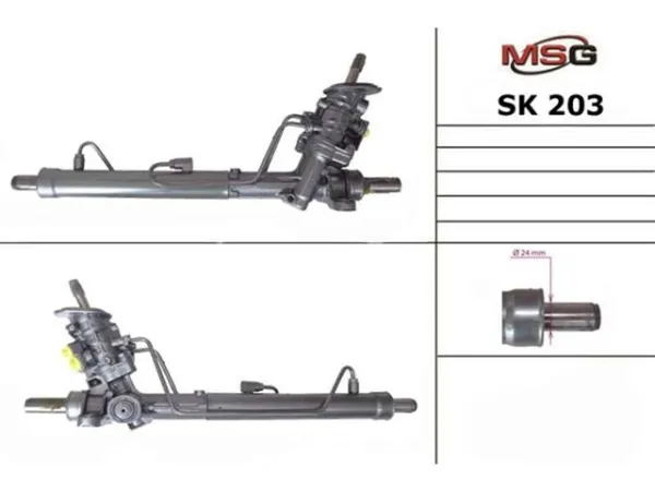 Pompa wspomagania hydraulicznego kierownicy SK203 MSG
