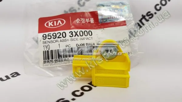 Czujnik AIRBAG przedni 959301R000 Hyundai/Kia