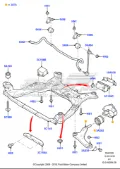 Silentblock przedniego wahacza dolnego Ford Galaxy WA6