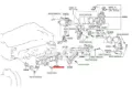 Chłodnica układu recyrkulacji spalin EGR  Toyota Land Cruiser J12