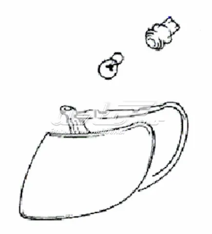 Kierunkowskaz lewy 923014A010 Hyundai/Kia