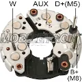 Mostek prostowniczy alternatora = Moster diodowy alternatora Mercedes S W126