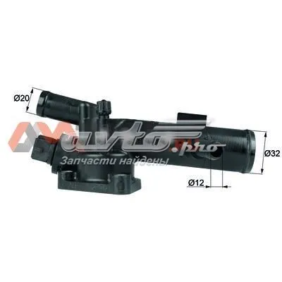 Obudowa termostatu TI3989 Mahle Original