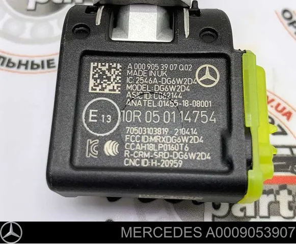 Czujnik ciśnienia w oponach 0009053907 Mercedes