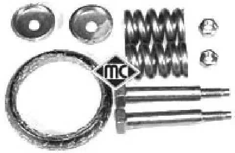 Uszczelka rury odbiornika tłumika 04065 Metalcaucho