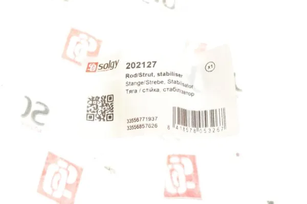 Łącznik stabilizatora tylnego 202127 Solgy