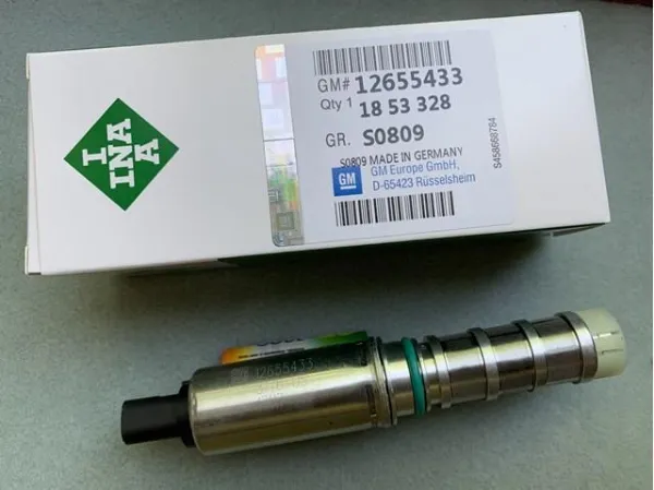 Zawór elektromagnetyczny faz rozrządu 12655433 General Motors