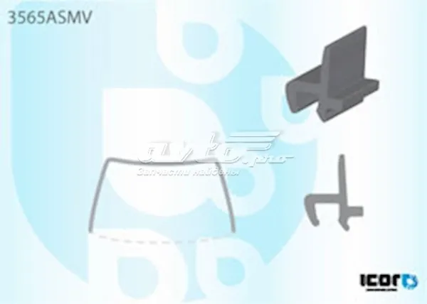 Listwa ochronna szyby przedniej Ford C-Max CB3