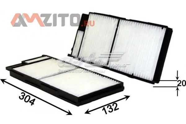 Filtr kabiny AC1506SET JS Asakashi