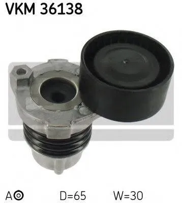 Napinacz paska napędowego 117506193R Renault (RVI)