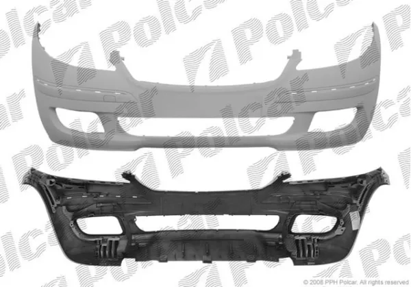 Zderzak przedni 500607 Polcar