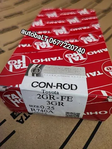 Panewki korbowodowe wału korbowego, zestaw, 1. naprawa (+0,25) Lexus IS E2