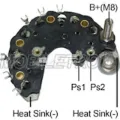Mostek prostowniczy alternatora = Moster diodowy alternatora Volkswagen Polo 6KV2