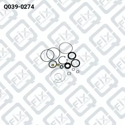 Zestaw naprawczy maglownicy (mechanizmu) (zestaw uszczelniaczy) 0444535100 Toyota