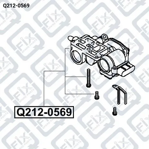 Regulator biegu jałowego MD614696ZUMI Zuiko