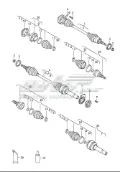 Osłona przegubu homokinetycznego półosi przedniej wewnętrzna prawa Volkswagen Transporter SGA, SGH, SHA, SHH
