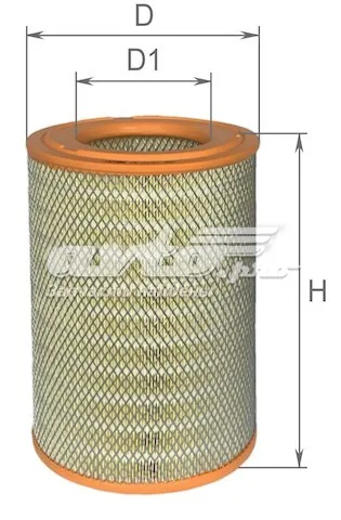 Filtr powietrza AF0181 Alpha Filter
