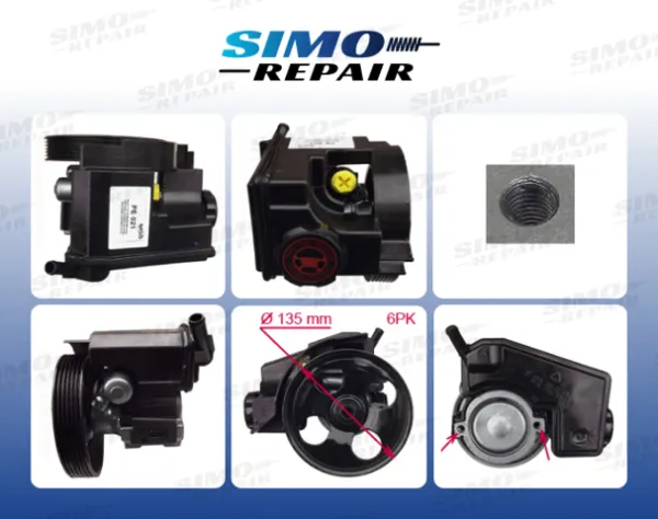 Pompa wspomagania hydraulicznego kierownicy 9631411580 Peugeot/Citroen